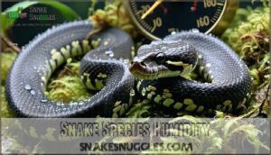 snake species humidity