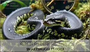 snake species humidity snake species humidity