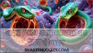 snake venom serine proteinases (svsps) impact
