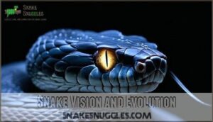 snake vision and evolution