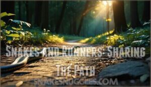 snakes and runners: sharing the path