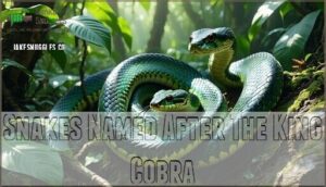 snakes named after the king cobra