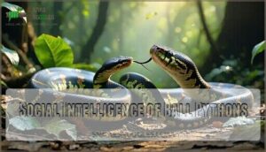 social intelligence of ball pythons