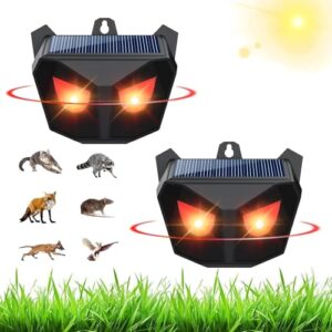 Solar Nocturnal Animal Repeller, Predator B0DPF84G3H