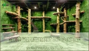 space for movement and climbing space for movement and climbing