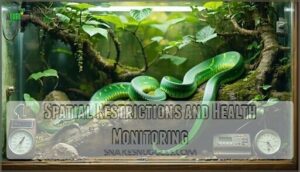 spatial restrictions and health monitoring