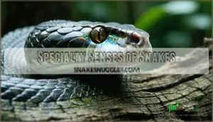 specialty senses of snakes specialty senses of snakes