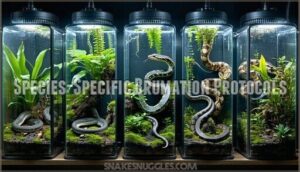 species-specific brumation protocols