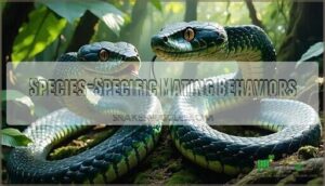 species-specific mating behaviors