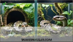 species specific post breeding care