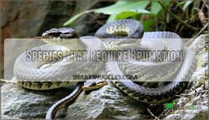 species that require brumation