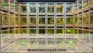 stackable design and modular options stackable design and modular options