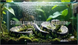 stimulating breeding behavior
