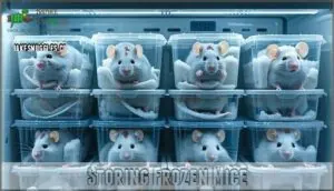 storing frozen mice storing frozen mice