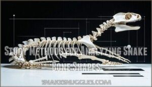 study methods for analyzing snake bone shapes