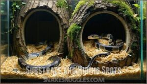 substrate and hiding spots