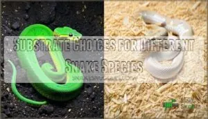 substrate choices for different snake species substrate choices for different snake species
