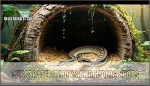 substrate options and hiding spots