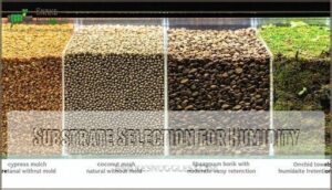 substrate selection for humidity