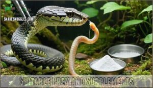 suitable prey and supplements