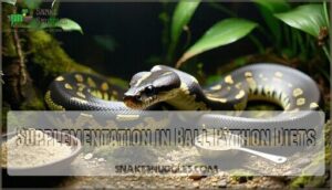 supplementation in ball python diets