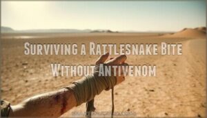 surviving a rattlesnake bite without antivenom