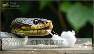 swollen mouth
