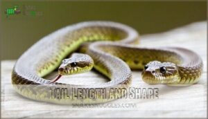 tail length and shape