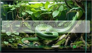 tank size requirements
