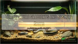 temperature gradients and basking spots