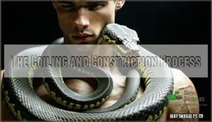 the coiling and constriction process