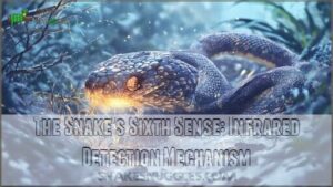 the snake's sixth sense: infrared detection mechanism