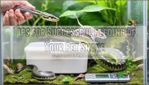 tips for successful feeding of your pet snake