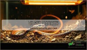 to get warmth