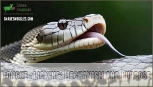 tongue flicking: mechanism and purpose