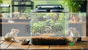 transition to a new gerbil food