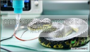 treating respiratory infections in boa constrictors