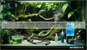 treating snake pneumonia treating snake pneumonia
