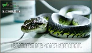 treatment for snake pneumonia