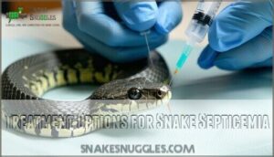 treatment options for snake septicemia