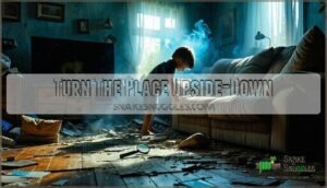 turn the place upside-down
