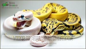 types of ball python morphs