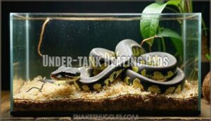 under-tank heating pads
