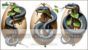 understand snake growth patterns