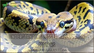 understanding lesser ball python morphs