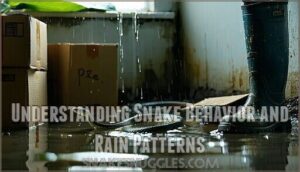 understanding snake behavior and rain patterns