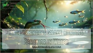 understanding snake hunting behavior in water
