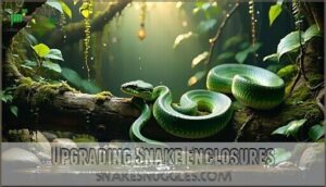 upgrading snake enclosures