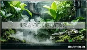 use a cool mist fogger use a cool mist fogger