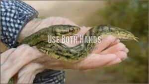 use both hands